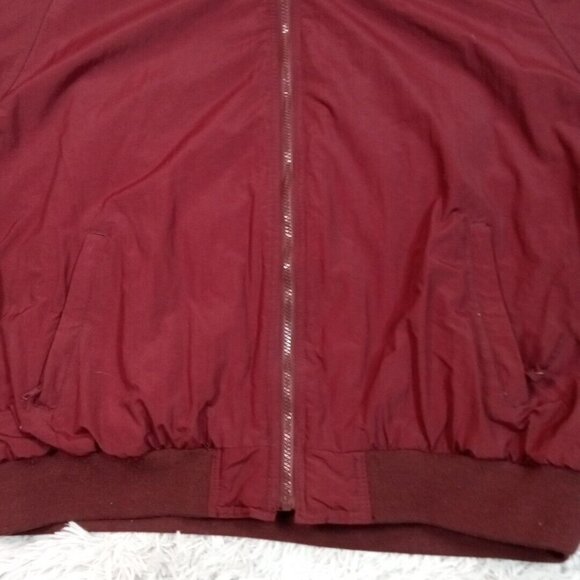 Vintage Greatland Apparel Mens Jacket Red XXL Full Zip Insulated Pockets 2XL - Picture 2 of 16